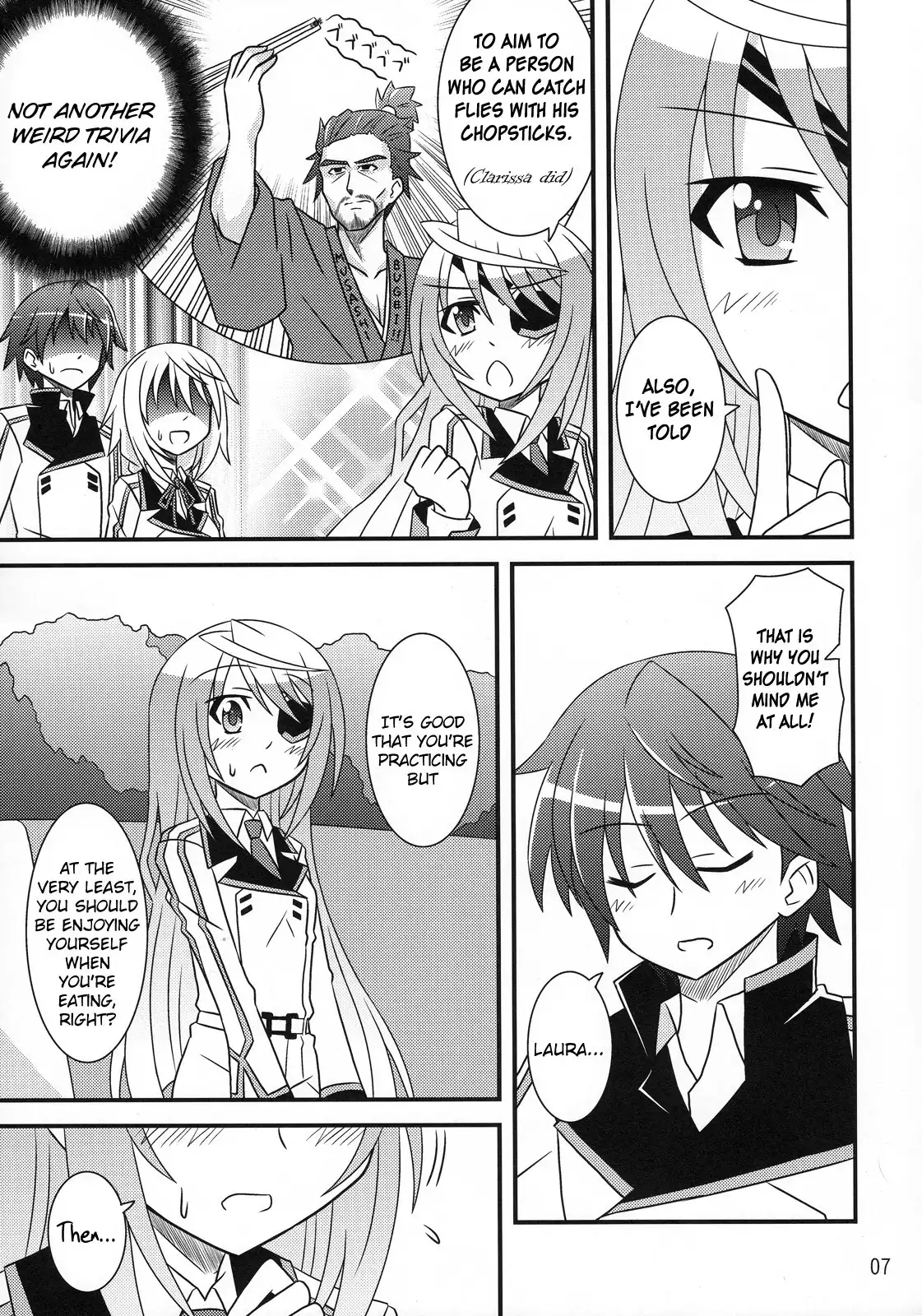 Infinite Stratos - BOOST ON!! (Doujinshi) Chapter 0 6